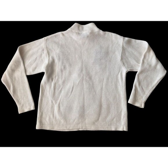 Vintage Victoria Jones Embroidered Christmas Tree Sweater Women’s Size Medium - Picture 3 of 8